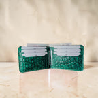 T-Wallet Croco leather